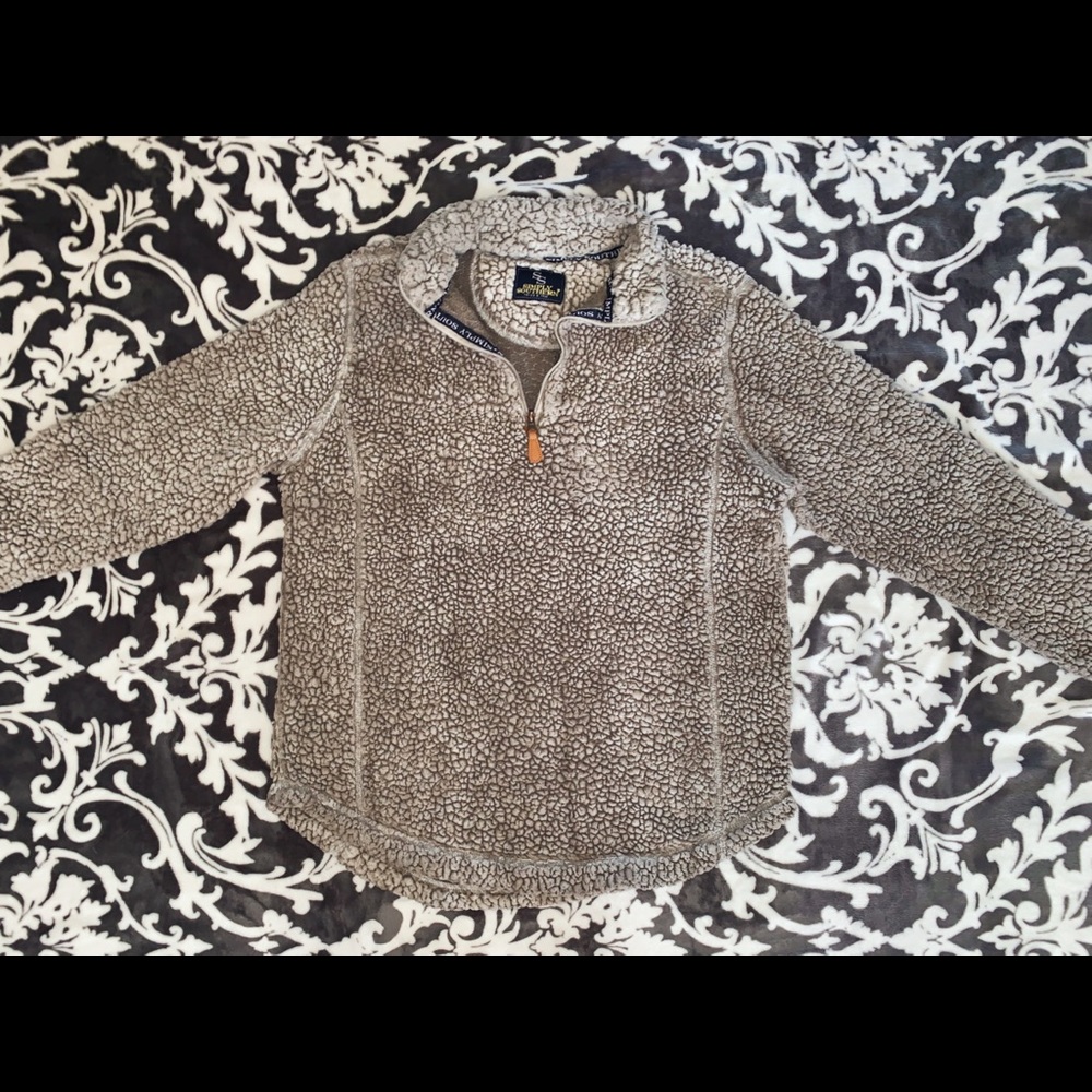 Grey Sherpa Quarterzip